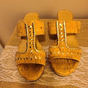 Ladies Jack Rogers wedge sandals